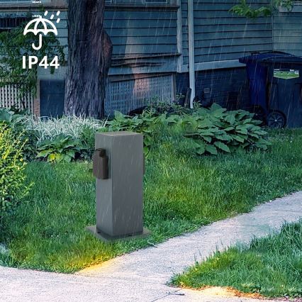 Brilagi - Вулична розеткова колона PILLAR 1Z SCHUKO 230V IP44 антрацит