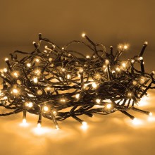 Brilagi - Вулична різдвяна LED гірлянда 100xLED/8 функцій 13 м IP44 теплий білий