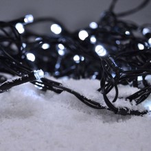 Brilagi - Вулична різдвяна LED гірлянда 500xLED/8 функцій 55м IP44 холодний білий