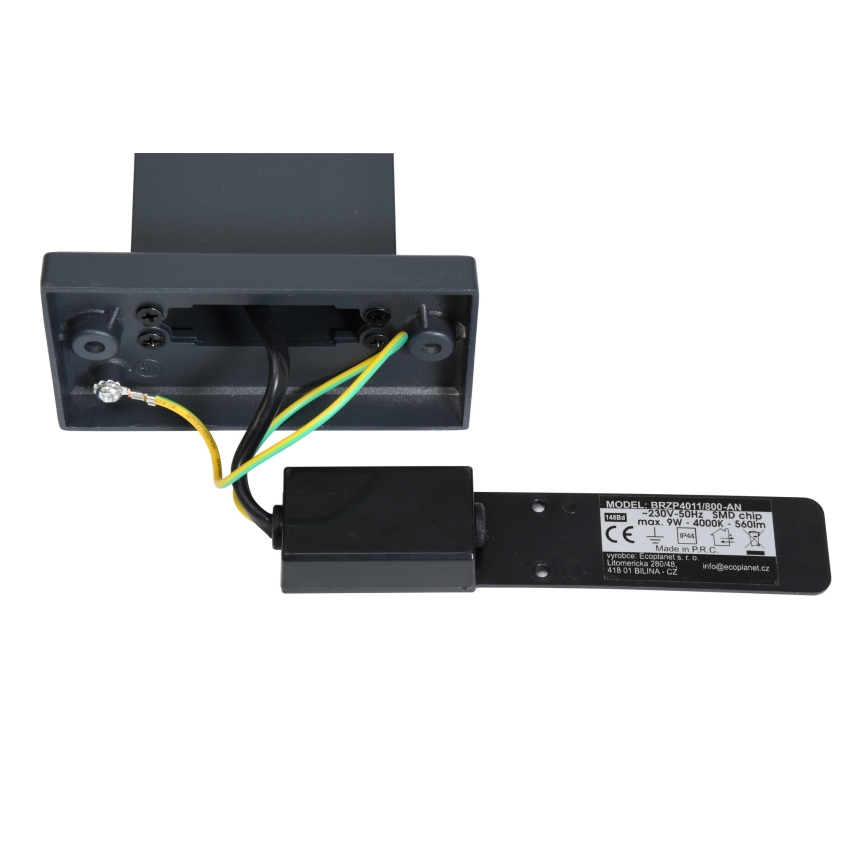 Brilagi - Вулична світлодіодна лампа ARCELO LED/9W/230V 80 cm IP44