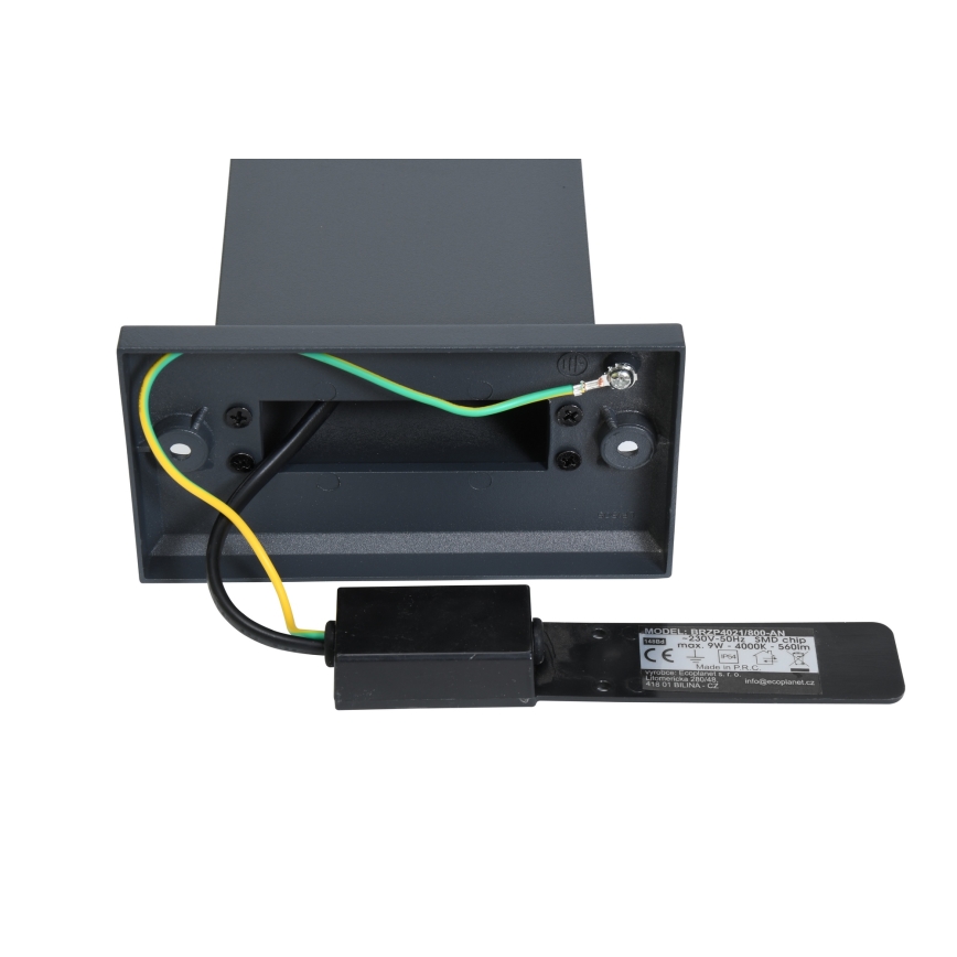 Brilagi - Вулична світлодіодна лампа ARCELO LED/9W/230V 80 см IP54