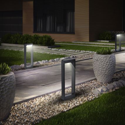 Brilagi - Вулична світлодіодна лампа CROTONE LED/7W/230V антрацит IP54 50 см