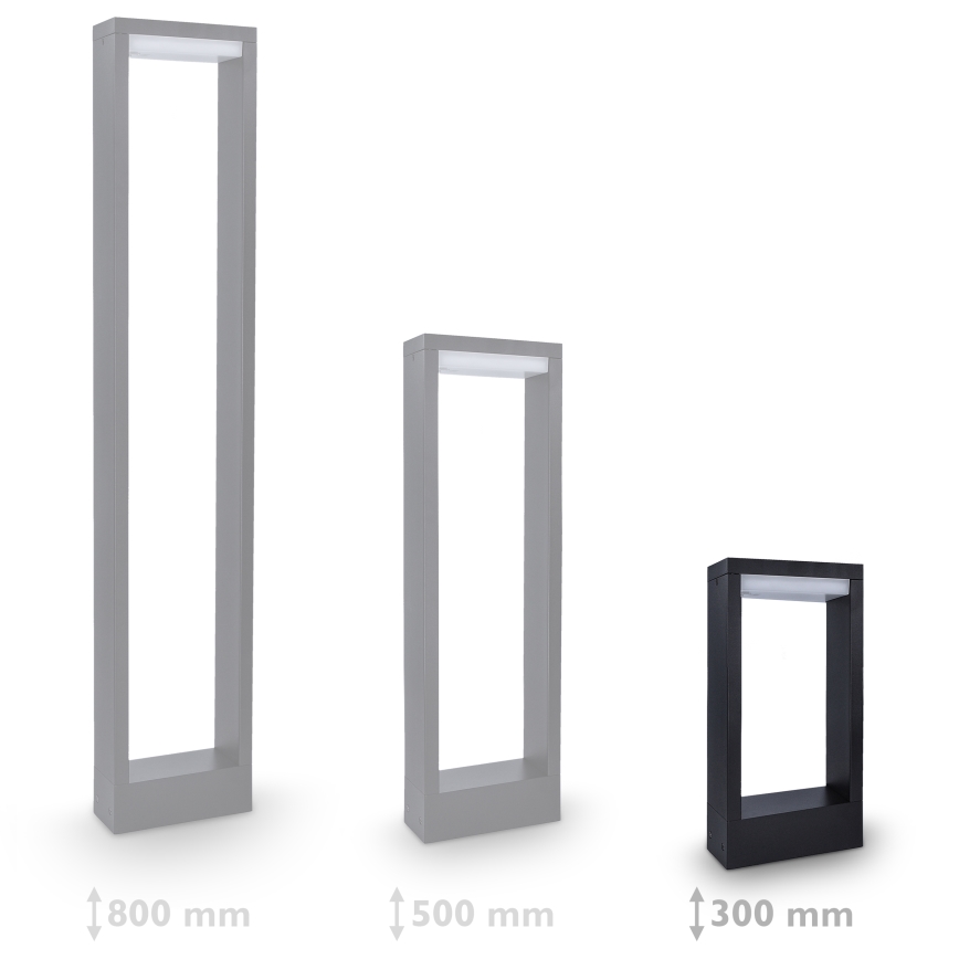 Brilagi - Вулична світлодіодна лампа RAGUSA LED/7W/230V 3000/4000/6000K IP54 30 см