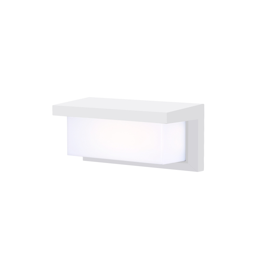 Brilagi - Вуличний настінний світильник BRICKY 1xE27/60W/230V білий IP54