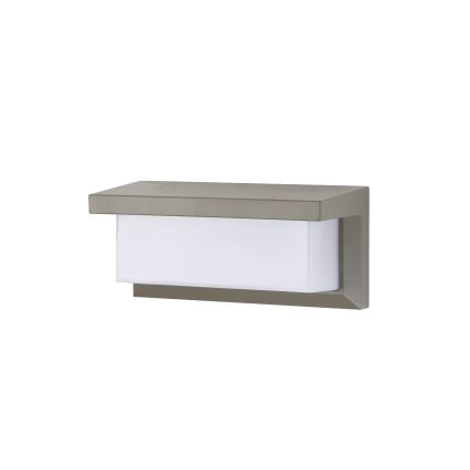 Brilagi - Вуличний настінний світильник BRICKY 1xE27/60W/230V сірий IP54