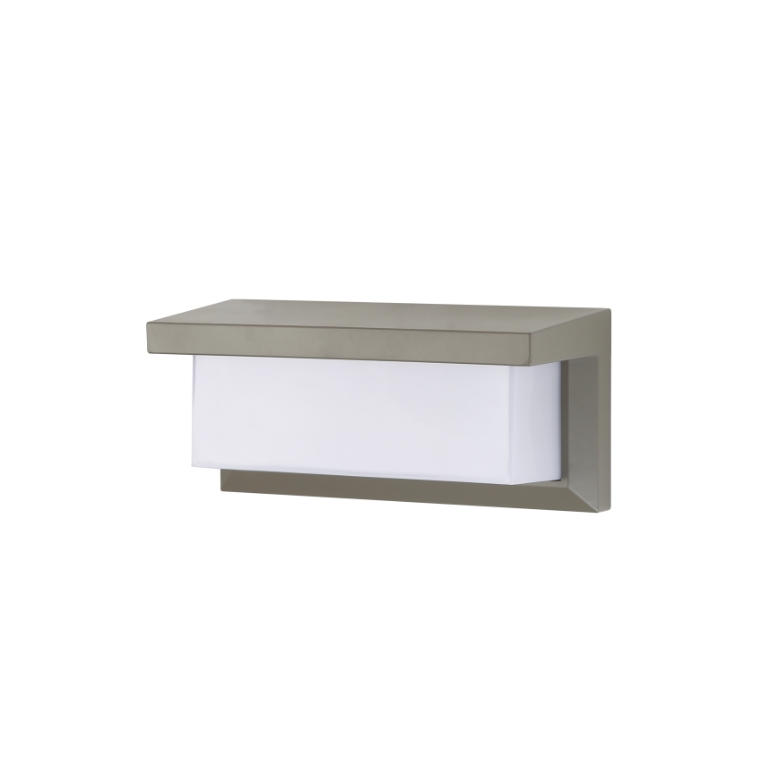 Brilagi - Вуличний настінний світильник BRICKY 1xE27/60W/230V сірий IP54