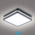 Brilagi - Вуличний світильник LED з датчиком руху BENE LED/24W/230V 26x26 см антрацит IP54