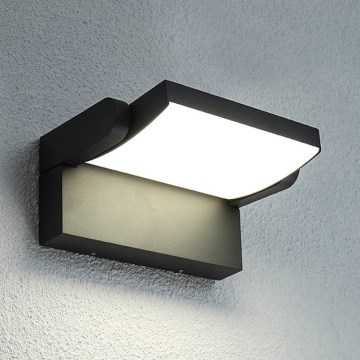 Brilagi - Вуличний світлодіодний настінний світильник ANKLE LED/18W/230V 3000K IP65 антрацит