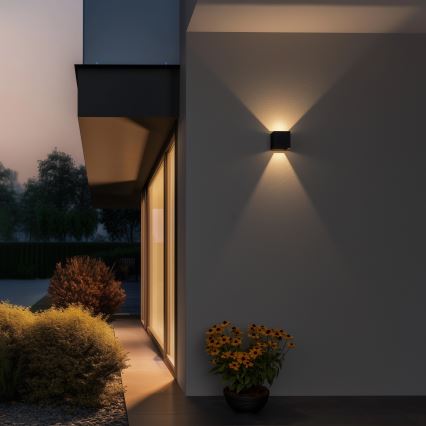 Brilagi - Вуличний світлодіодний настінний світильник CUBE LED/6W/230V IP54