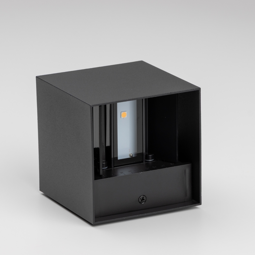 Brilagi - Вуличний світлодіодний настінний світильник CUBE LED/6W/230V IP54