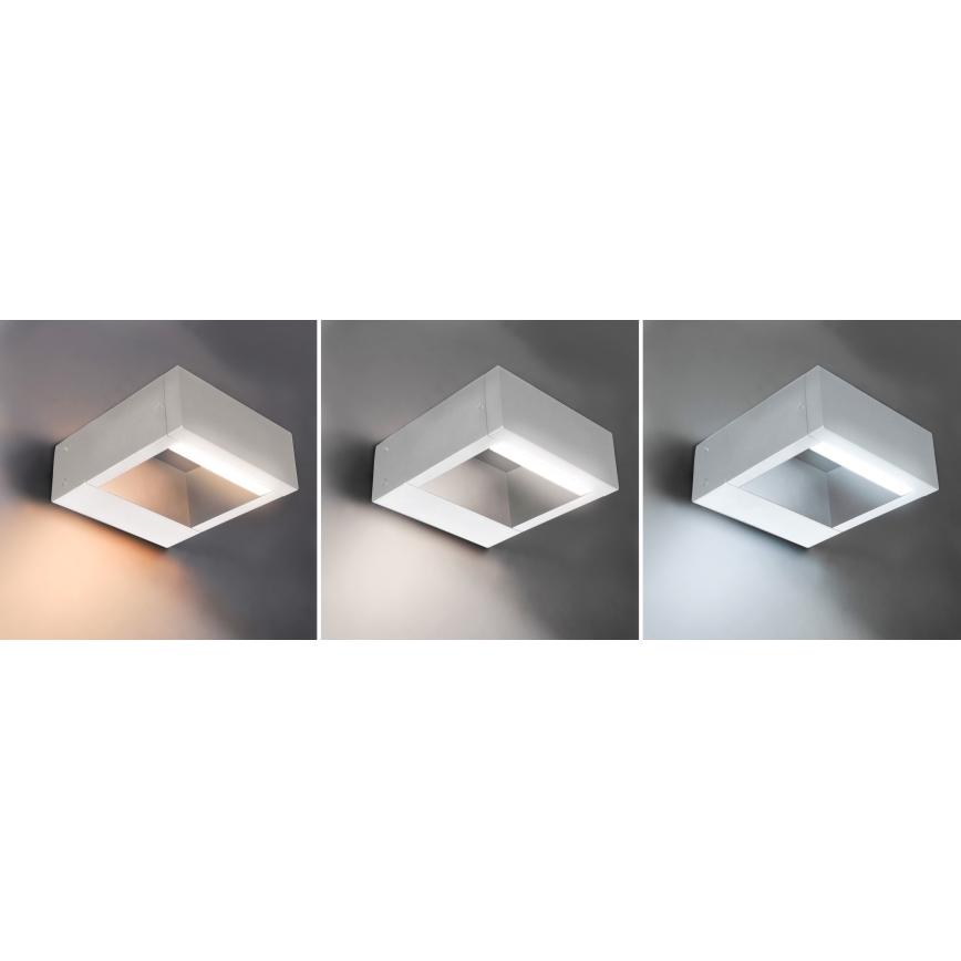 Brilagi - Вуличний світлодіодний настінний світильник RAGUSA LED/7W/230V 3000/4000/6000K білий IP54
