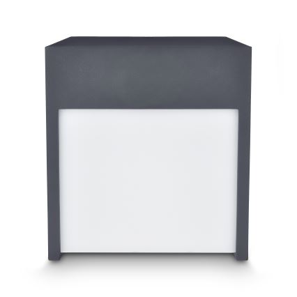 Brilagi - Вуличний світлодіодний настінний світильник TERNI LED/12W/230V антрацит IP44