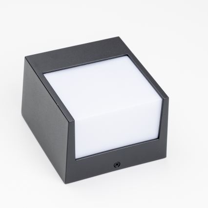 Brilagi - Вуличний світлодіодний настінний світильник TERNI LED/12W/230V чорний IP44