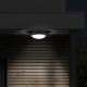 Brilagi - Вуличний світлодіодний стельовий світильник LED/13W/230V діаметр 17 см IP54 антрацит