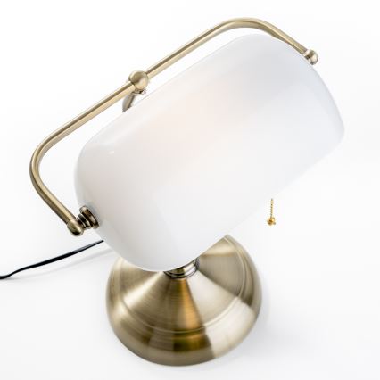 Brilagi - Запасний абажур для настільної лампи BANK OFFICE білий