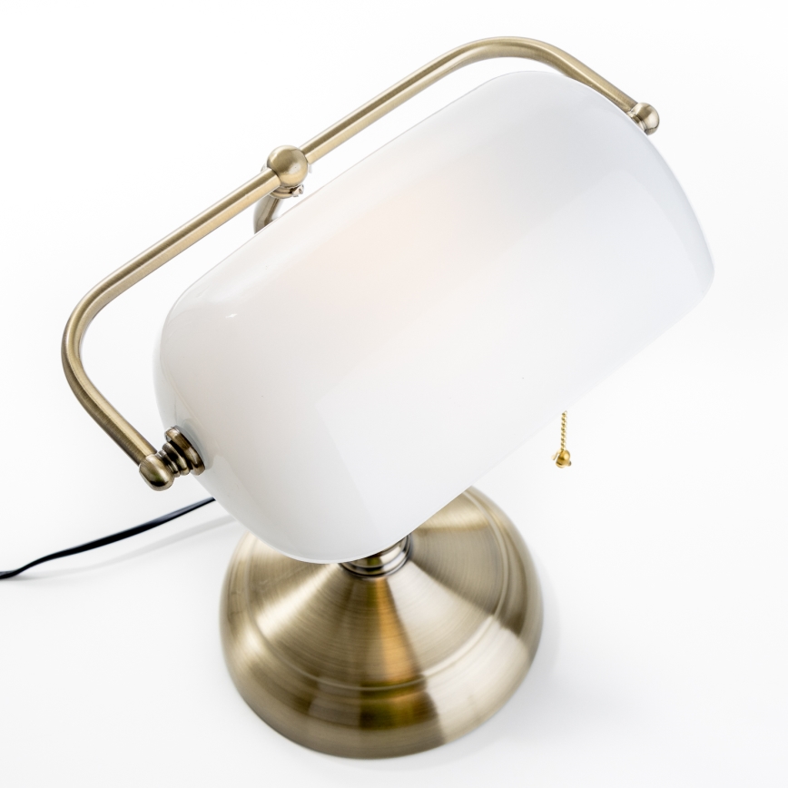 Brilagi - Запасний абажур для настільної лампи BANK OFFICE білий