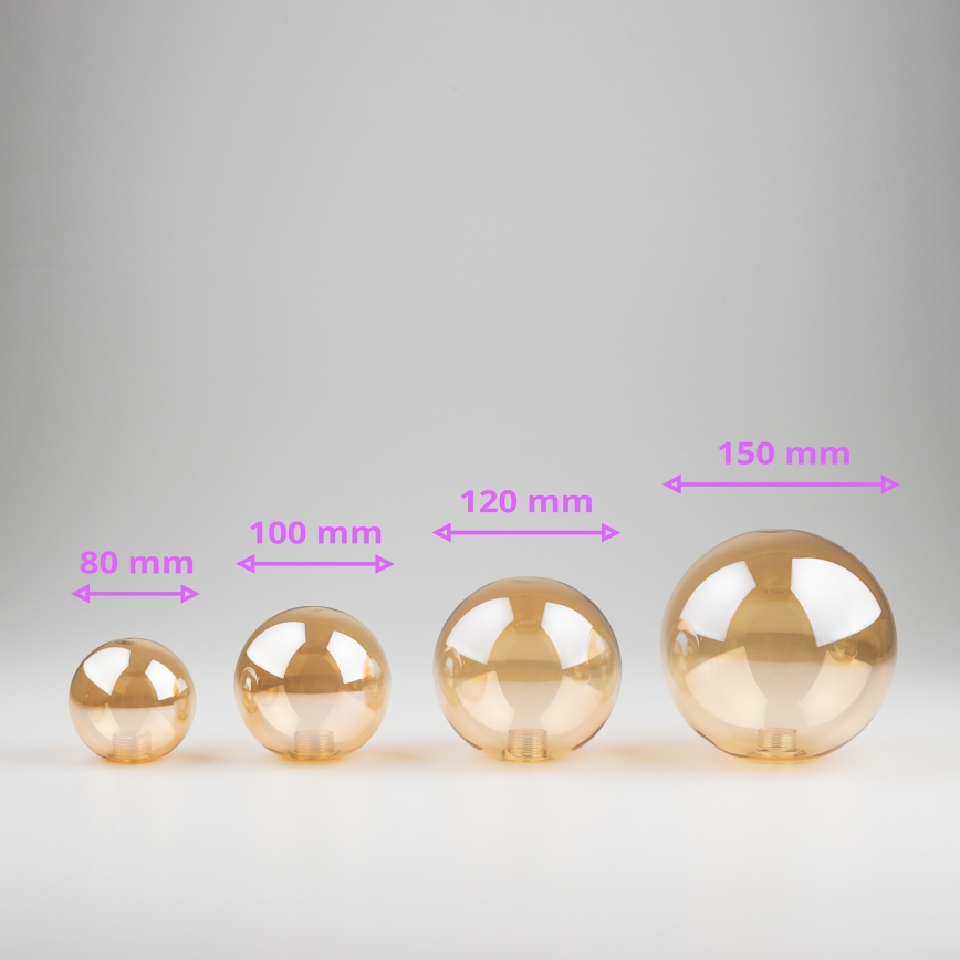 Brilagi - Запасний плафон для люстри, настінного світильника та лампи MISTEL, MILLA діаметр 15 см золотий