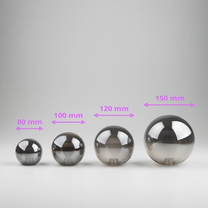 Brilagi - Запасной плафон для люстры, настенного светильника и лампы MISTEL, MILLA диаметр 10 см дымчатый