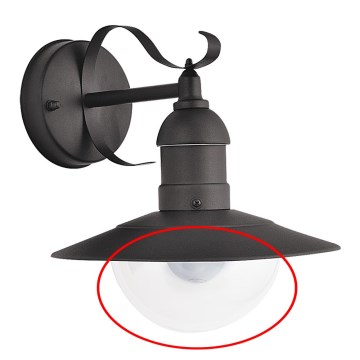 Brilagi - Запасной плафон для светильника MOLDE E27, прозрачный