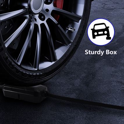 Brilagi - Дорожня зарядна станція для електромобілів FAST AC Type 2 16A/380V 11kW + штекер 230V, 3,7kW 5м + чохол