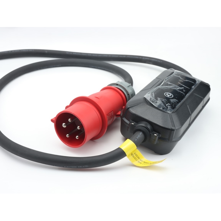 Brilagi - Дорожная зарядная станция для электромобилей FAST AC Тип 2 16A/380V 11kW + вилка 230V, 3,7kW 5 м + чехол