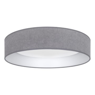 Brilagi - затемнюваний LED-стельовий світильник VELVET SMART VARI LED/24W/230V 3000-6500K, діаметр 45 см, сірий + пульт дистанційного керування