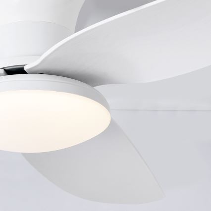 Brilagi - світлодіодний стельовий вентилятор з регулюванням яскравості LED/30W/230V 3000-6500K білий + дистанційне керування