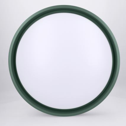 Brilagi - стельовий світильник LED з регулюванням яскравості MATTEO LED/48W/230V 3000-6500K діаметр 41 см зелений + пульт дистанційного керування