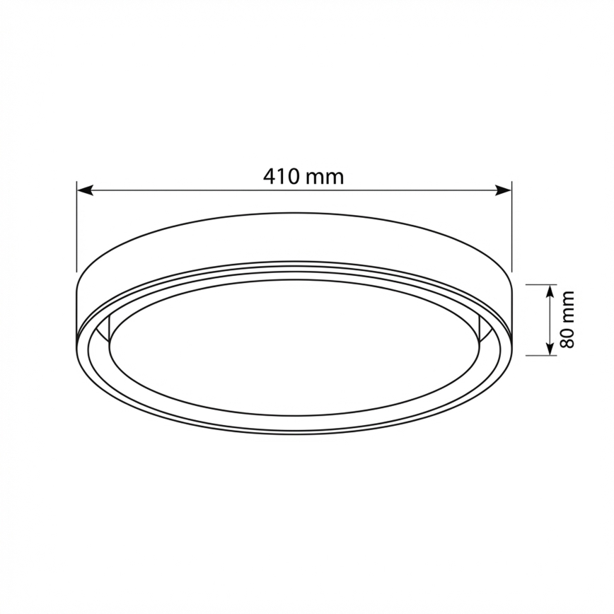 Brilagi - стельовий світильник LED з регулюванням яскравості MATTEO LED/48W/230V 3000-6500K діаметр 41 см зелений + пульт дистанційного керування