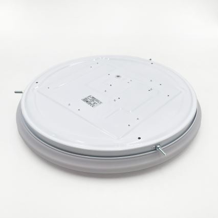 Brilagi - димований LED стельовий світильник MANAROLA SMART, 24 Вт / 230 В, 3000–6000 K, Wi‑Fi Tuya Beacon, діаметр 41 см, дуб + пульт дистанційного керування