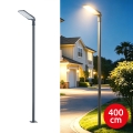 Brilagi - Зовнішній LED-вуличний світильник зі стовпом та шарніром 4 м URBANLIGHT LED/200W/230V антрацит IP65