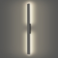 Brilagi - зовнішній настінний LED-світильник LUNA LED, 24 Вт, 230 В, 4000 К, IP65, 100 см, антрацит