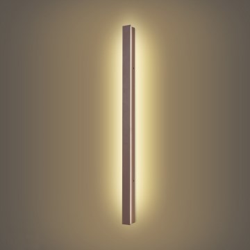 Brilagi - зовнішній настінний LED‑світильник LINEAR, 22 Вт, 230 В, 3000 K, IP65, 100 см, коричневий, CRI 90