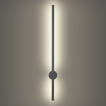 Brilagi - зовнішній настінний світильник AURA LED/12W/230V 4000K IP54 65 cm антрацит