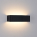 Brilagi - зовнішній настінний світильник DONNANI LED/12W/230V чорний IP44