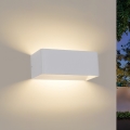 Brilagi - Зовнішній настінний світильник DONNANI LED/7W/230V 20 см білий IP44