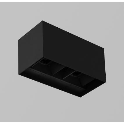 Brilagi - зовнішній настінний світильник DOUBLE CUBE LED/12W/230V чорний IP65