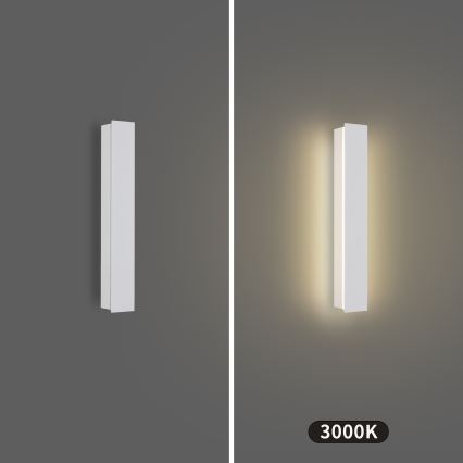 Brilagi - LED зовнішній настінний світильник LINEAR LED/8W/230V 3000K IP65 30 см білий CRI 90