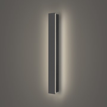 Brilagi - зовнішній настінний світильник LINEAR LED, 12 Вт, 230 В, 4000 К, IP65, 50 см, антрацит