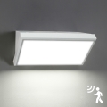 Brilagi - Зовнішній настінний світильник з LED та сенсором TRIANGLE LED/20W/230V білий IP65