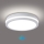 Brilagi - зовнішній стельовий світильник LED з датчиком BENE LED/24W/230V діам. 26 см білий IP54