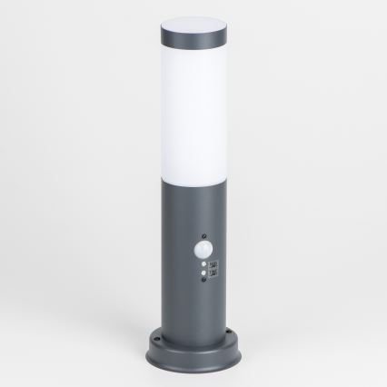 Brilagi - Зовнішній світильник з датчиком NOVA 1xE27/15W/230V 40 см IP44 антрацит