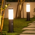 Brilagi - Зовнішній світильник з датчиком NOVA 1xE27/15W/230V 40 см IP44 чорний