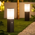 Brilagi - зовнішній світильник з датчиком NOVA 1xE27/15W/230V 40 см IP44 чорний