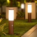 Brilagi - Зовнішній світильник з датчиком NOVA 1xE27/15W/230V 40 см IP44 коричневий