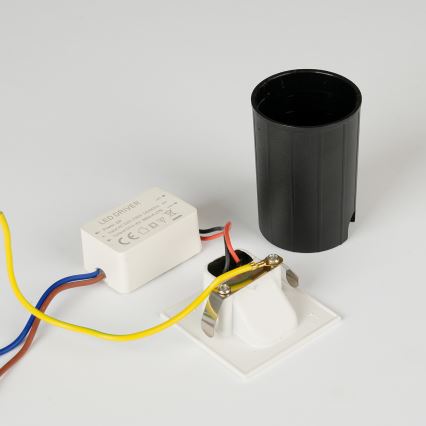 Brilagi - зовнішній вбудований LED-світильник STAIRDOT LED/2W/230V білий IP65 квадратний