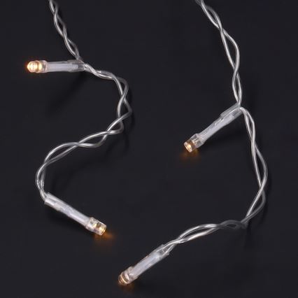 Brilagi - зовнішня LED-гирлянда, 400 світлодіодів, 8 режимів, 23 м, IP44, тепле біле світло