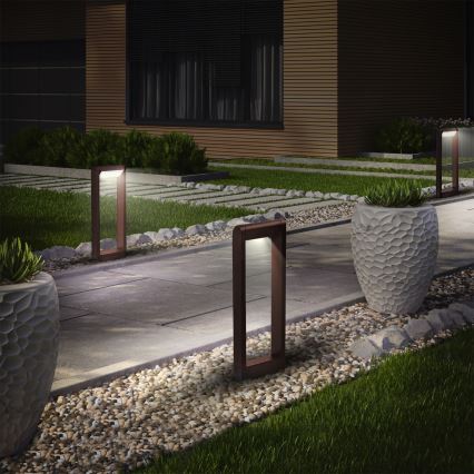 Brilagi - зовнішня LED-лампа CROTONE LED/7W/230V, коричнева, IP54, 50 см