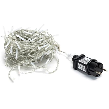 Brilagi - Зовнішня LED-різдвяна гірлянда, 200 світлодіодів, 8 режимів, 13×0,6 м, IP44, тепле біле світло