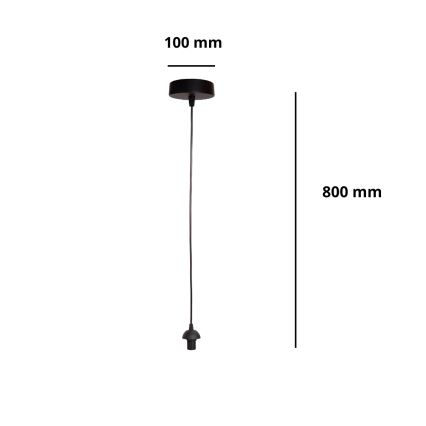 BRILAGI - Кабель питания PARTY 1xE14/60W/230V чёрный
